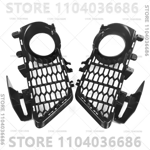 For 2016-2019 BMW 320i 328i 328d 328dx 330i 330e 340i F30 F31 Front Bumper Fog Light Grill Grille 51