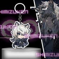 GANTUNGAN Arknights SilverAsh Anime Game Keychain - Acrylic Keychain