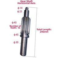 Drilling and Milling Machine Parts Spindle Sleeve Spline Shaft Power Head Gearbox