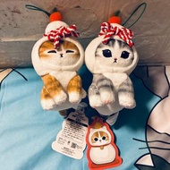 日本mofusand鏡餅款細公仔一對