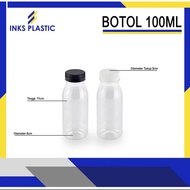 PLASTIC BOTTLES 100 ZAM ZAM JELLY BOTTLES 100ML 90 PCS)