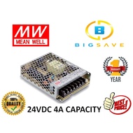 MEANWELL LRS-100-24 CENTRALISED 24VDC SWITCHING POWER SUPPLY