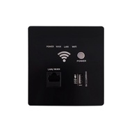 [themremain]-AP300Mbps USB Socket Wall Embedded Wireless AP Router Wall Charger WIFI USB Charging So
