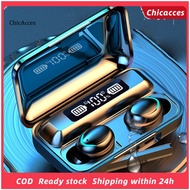 ChicAcces Earbuds Multifunctional Bluetooth-compatible V50 Creative True Wireless Stereo Earphone for Cellphone