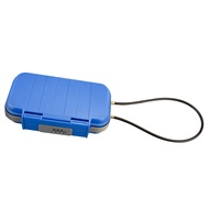 Portable Safe BoxTravelSafe Box Large Capacity Security Lockbox Code Waterproof Key Lock Box with Re