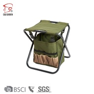 [Outdoor] Multifunctional Folding Stool Camping Fishing Chair Retractable Easy to Carry