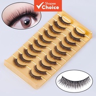Ten Pairs H13 Mini False Eyelashes Sepuluh Pasang Bulu Mata Palsu Mini H13