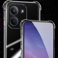 Soft Transparent Phone Case For Poco C85 Clear TPU Silicone Cover For Xiaomi Poco C85