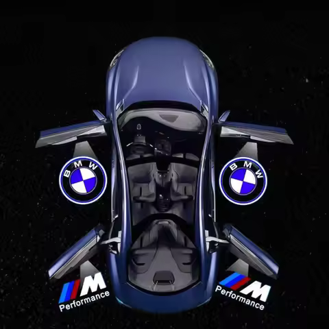 Car Welcome Emblem Lamp for BMW X1 X2 X3 X4 X5 X6 Car Logo Door Light LED Lighting Shadow Light Ghos