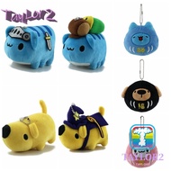 ATAYLOR Bugcat Capoo Keychain, Multiple Style Bag Charm Bugcat Pendant, School Bags PP Cotton Blue C