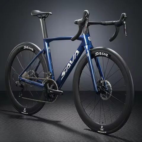 SAVA A7L 26 New Low-Priced Carbon Fiber Road Bike with SENSAH 7120 Kit 24 Speed Lightweight 8.9kg Ro