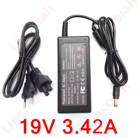 AC 100-240V to DC 19V 3.42A Power Supply Charger 19 V Volt For JBL Xtreme 1 2 portable speaker 65W 1