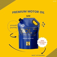 ◆Bold 10w40 3L Semi Synthetic SN [3 Litre] Engine Oil Car Lubricant 10w-40 Minyak Hitam Enjin for Perodua Proton Nissan.