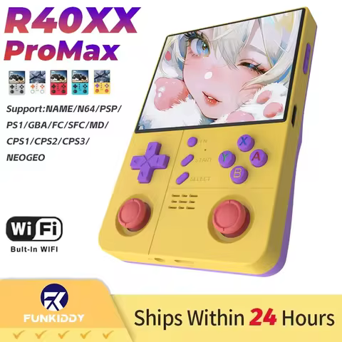 FUNKIDDY Retro Handheld Game Console R40XX pro Max Wi-Fi Compatible R36XX 20000+ Games Player Gift f