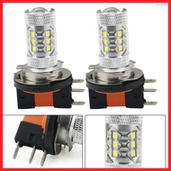 H15 LED Headlight Bulb For TRX420 TRX500 2014-2018 2PC 6500K WHITE