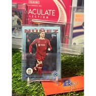 Darwin Nunez Raindrop Topps UCC 2024/25 Football Card