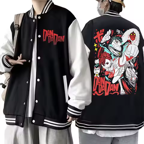 Dandadan Okarun Fashion Streetwear Jacket Men Women New Coats and Jackets Japanese Manga Anime Lover