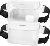 Spigen A620 Waterproof Waist Bag (2 pack) with Adjustable Waist Belt for Swimming, Outdoor activity,