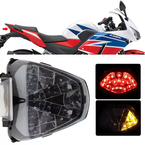 For HONDA CBR 125 150 250 300 R Led Integrated Taillight Tail Brake Turn Signals Light CBR125R CBR15