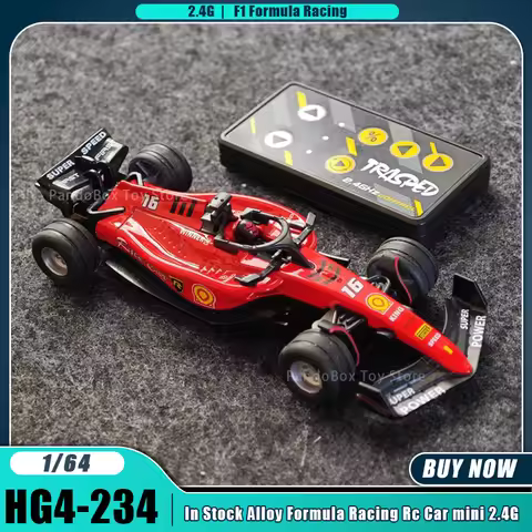 F1 Formula Racing Car 1:64 RC Car mini 2.4G APP Control Alloy Remote Control Car with Light Toys for