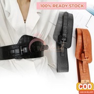 Women's Belt Wide Belt Synthetic Leather PU Leather Belt Korean Style Contemporary Fashion Style Imp