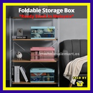 Multipurpose Foldable Storage Crate Storage Box / Folding Storage Box / Collapsible  Stackable Conta