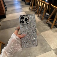 for iPhone 17 16 15 14 13 12 11 Pro Max 6 6S 7 8 Plus X XS Max XR Glitter Phone Case