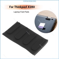 VIVI 4Pcs Bottom Case Cover Rubber Feet Replacement Pad for Thinkpad X280 Laptop Part