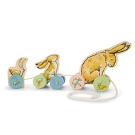 Guess How Much I Love You Wooden Pull Toy Characters from The Book in 3 Segments 5 inches Tall Class