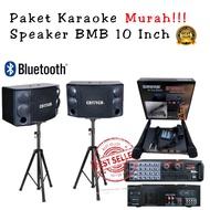 Paket Murah Speaker Karaoke BMB 10 Inch Original