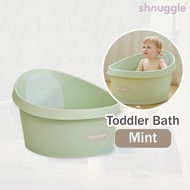 SHNUGGLE อ่างอาบน้ำสำหรับเด็กเล็ก ฐานโค้งมนเพิ่มความสบาย รุ่น Toddler Bath 9m-3y (ใช้คู่กับขาตั้งไม่