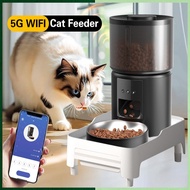 5G Cat Feeder Automatic Cat Food Dispenser Auto cat Feeder Pet Dog Slow Feeder Cat Bowl