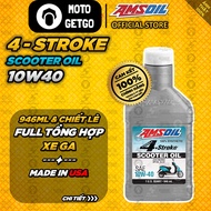 [MTVV] AMSOIL 10W40 4Stroke Synthetic Scooter Oil (Scooter Oil)<END>