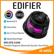 EDIFIER HECATE G200 MAGNETIC PORTABLE BLUETOOTH  WIRELESS SPEAKER WITH BATTERY LIFE UP TO 7HRS - PHO