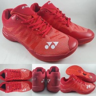 MERAH Yonex Power Cushion Aerus 3 Court Red Badminton Shoes