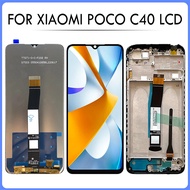 XD 6.71 "คุณภาพสูงสำหรับ Xiaomi Poco C40จอแสดงผล LCD แบบสัมผัสหน้าจอแทนการประกอบสำหรับ Xiaomi Poco C