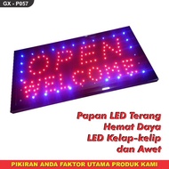 OPEN WElCOME P057 LED board, Open writing board LED lights for counters, restaurants, shops, etc. SE