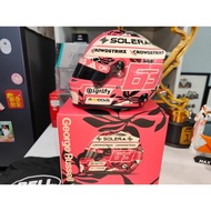 [Ready Stock] Russell Helmet Model Mercedes-Benz Fleet F12025 Race Season Miami Prize Competition Sp