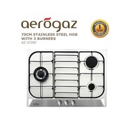 Aerogaz 70CM Stainless Steel Hob with 3 Burner AZ-373SF