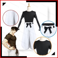NS1 Jujutsu Kaisen Fushiguro Toji Cosplay Top Pants Costume Set Anime Uniform Suit Halloween Party S