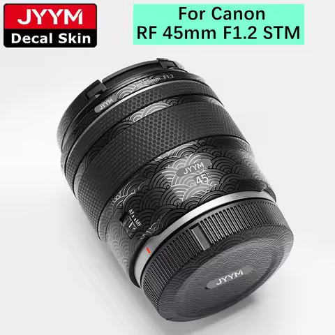 Sticker For Canon RF 45mm F1.2 STM Camera Lens Decal Skin Vinyl Wrap Anti-Scratch Protective Film Co