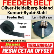 MESIN Feeder Belt Oliver Sakurai Heidelberg Komori Ryobi Roland Stahl Mitsubishi Fuji Gestetner Mabe