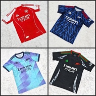 Baju Jersi Arsenal Jersey North London  Home / Away / Third 24/25 /26 Kit - High Quality