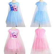 Frozen tutu cape dress for kids 2yrs to 7yrs