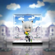 【AOWOBOX】Good Smile 黏土人 1821 Hololive 白上吹雪 手辦 高透主題展示盒 展示箱 display box 亞加力 模型盒 亞加力展示盒 燈