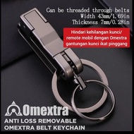 GANTUNGAN Omextra Belt Keychain Car Remote Keychain Anti-Loss Removable Keychain Car Keychain