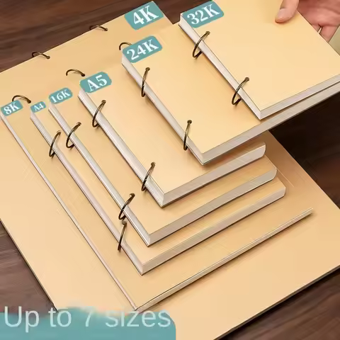 Professional Sketchbook A4 A5 16K 32K 8K Thick loose-leaf Sketch Paper Notebook Art School Supplies 