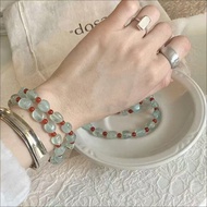 【Red Agate Niche Exquisite Bestie Gift】Red Agate Bracelet Bracelet Women New Luxury Niche Exquisite 