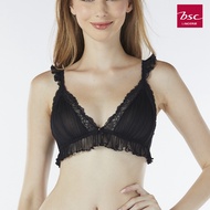 BSC lingerie ชุดชั้นในบรา SEETHROUGH BRA บรารูปแบบไม่มีโครง - BB2124