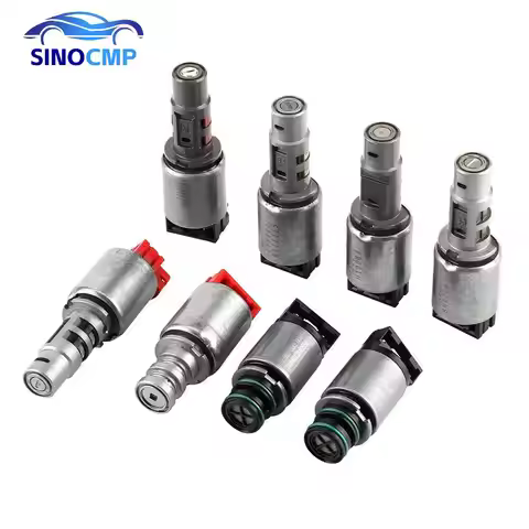 8 pcs A6MF1 A6MF2 A6LF1 A6LF2 A6LF3 Solenoid kit for Hyundai Kia Chevrolet TUCSON CARENS FORTE 6-SPE
